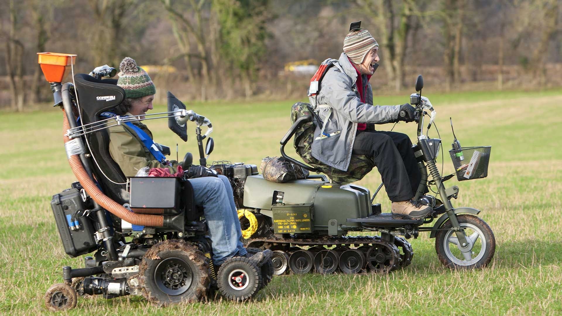Top Gear 18, Episode 4 The Boys Build OffRoad Mobility Scooters MotorTrend