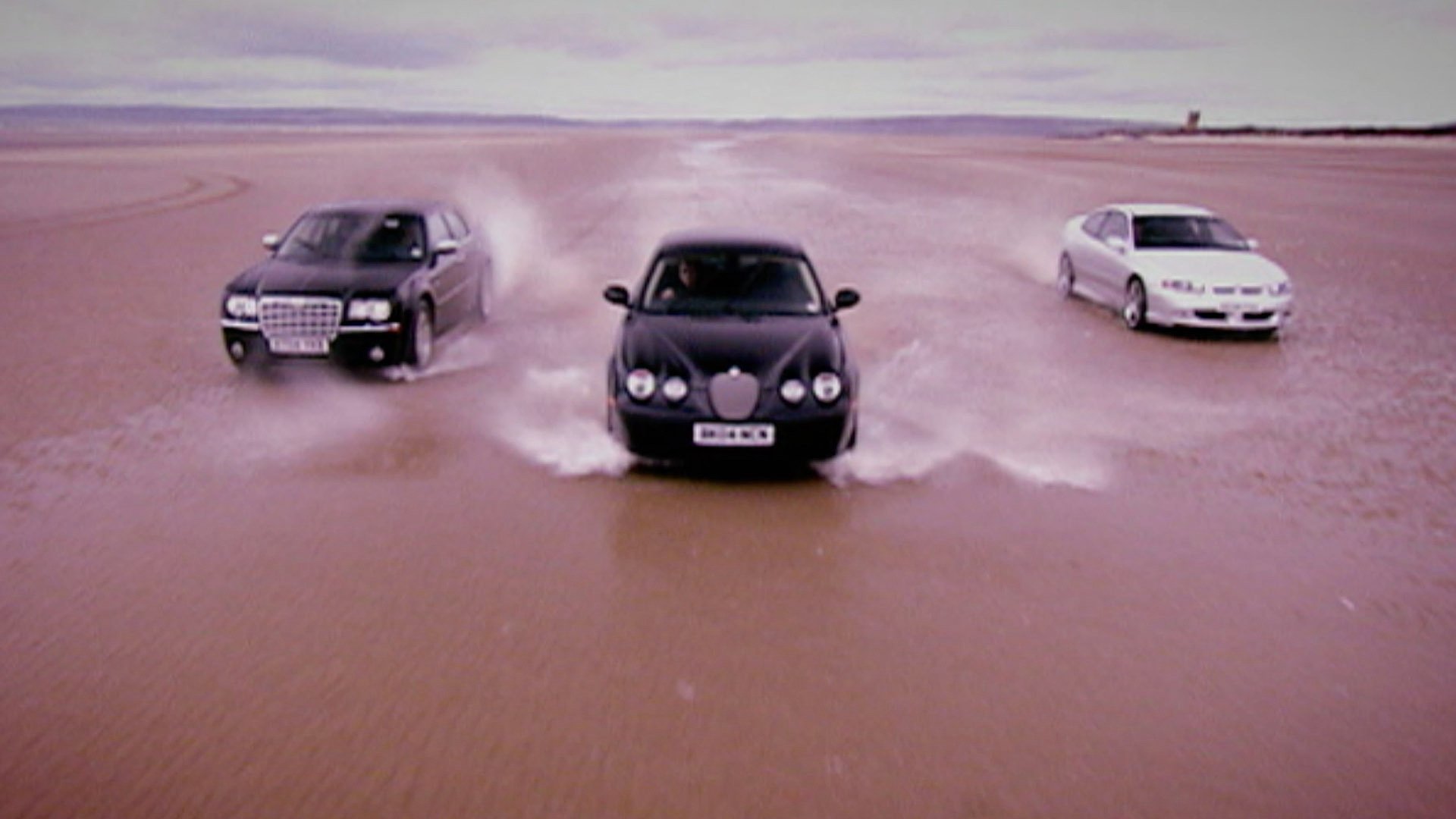 Top Gear 5 Episode 1 Beach Battle Jaguar Vs Chrysler Vs Vauxhall Motortrend