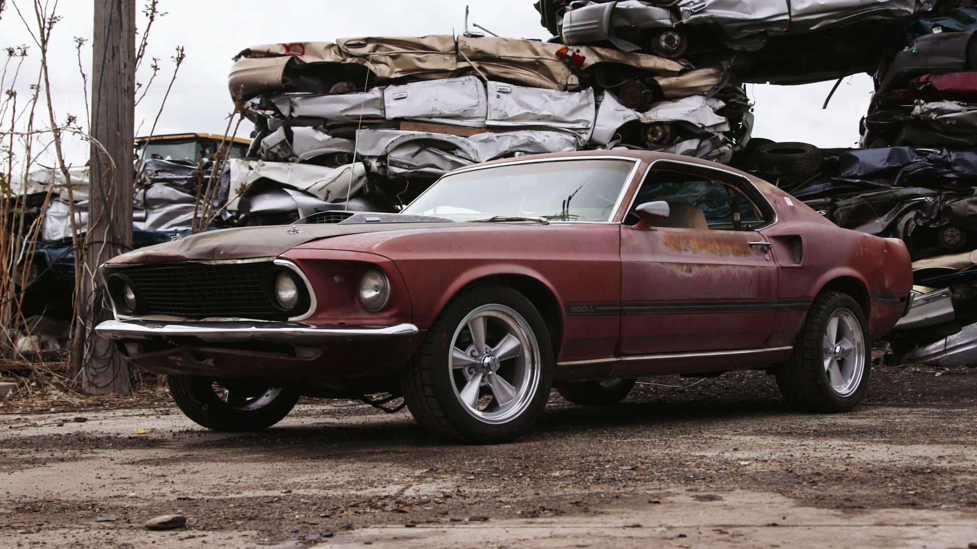 Roadkill 6, Episode 66 JunkyardRescue 1969 Mustang Mach 1! MotorTrend