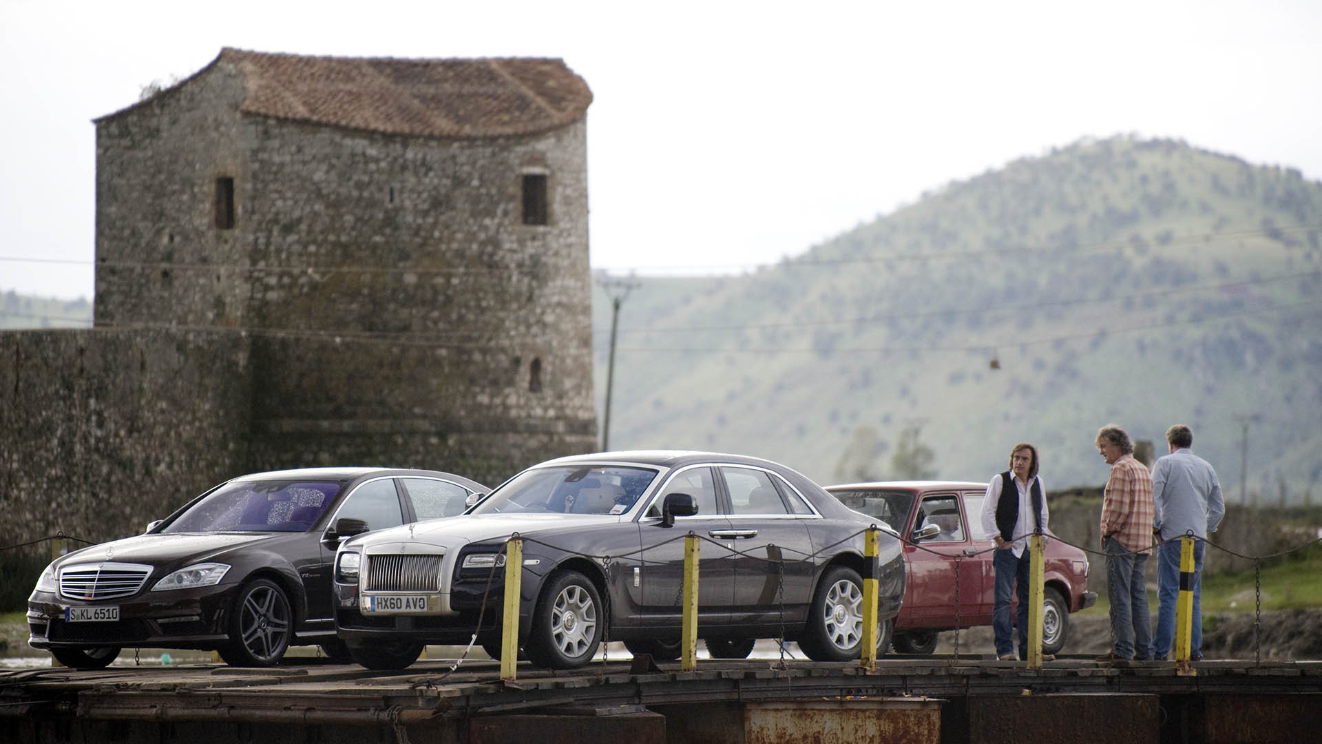 Top Gear 16, Episode 3 Albanian Luxury Road Trip RollsRoyce vs