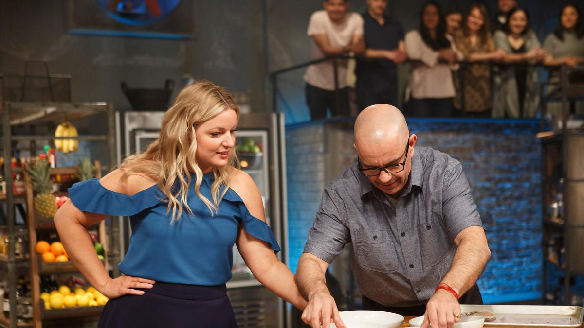 Gary's on Spring chef competes on Food Network's Beat Bobby Flay