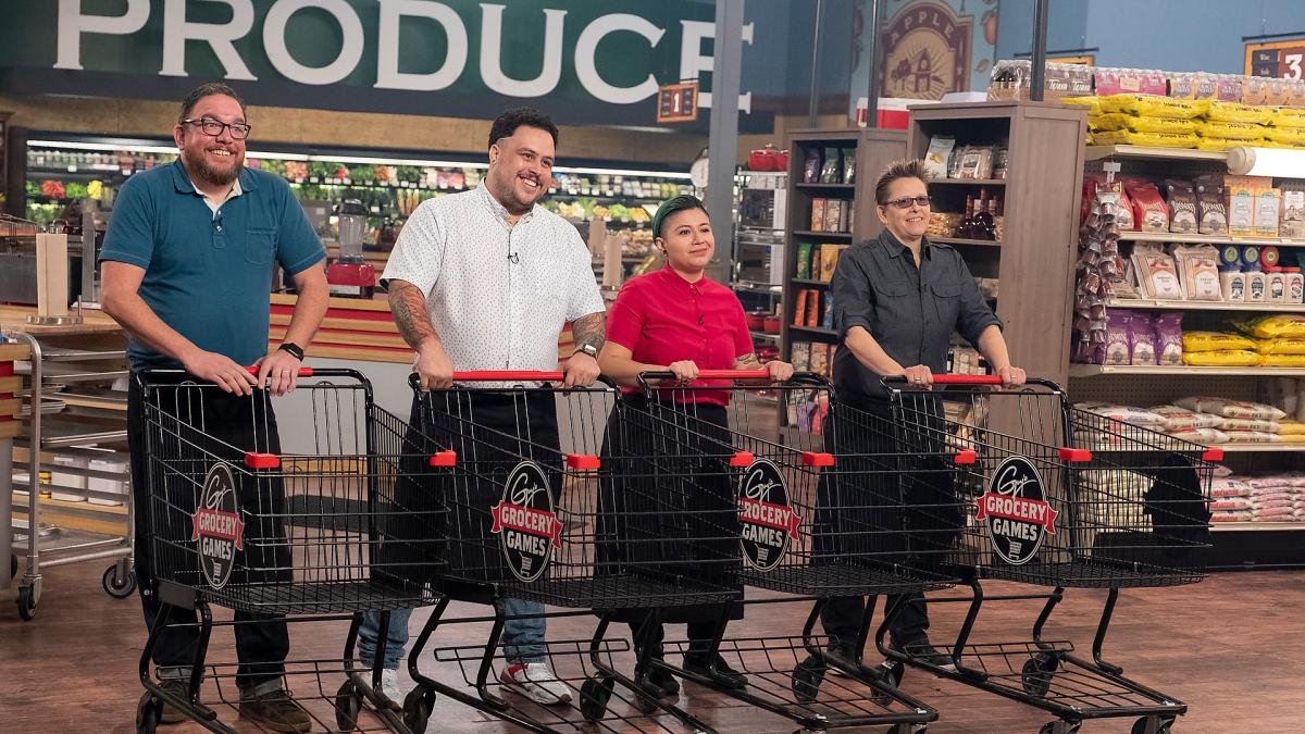 Guy's Grocery Games - S20 E20 Kitchen Heroes - Food Network GO