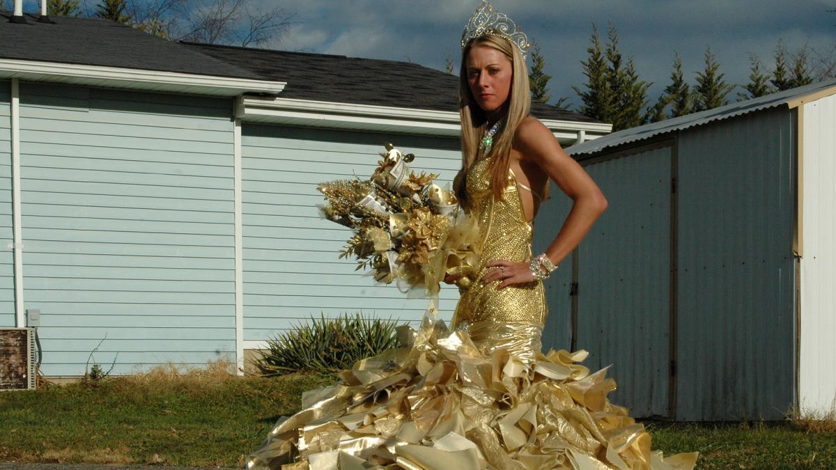 my big fat american gypsy wedding gold dress May Queen