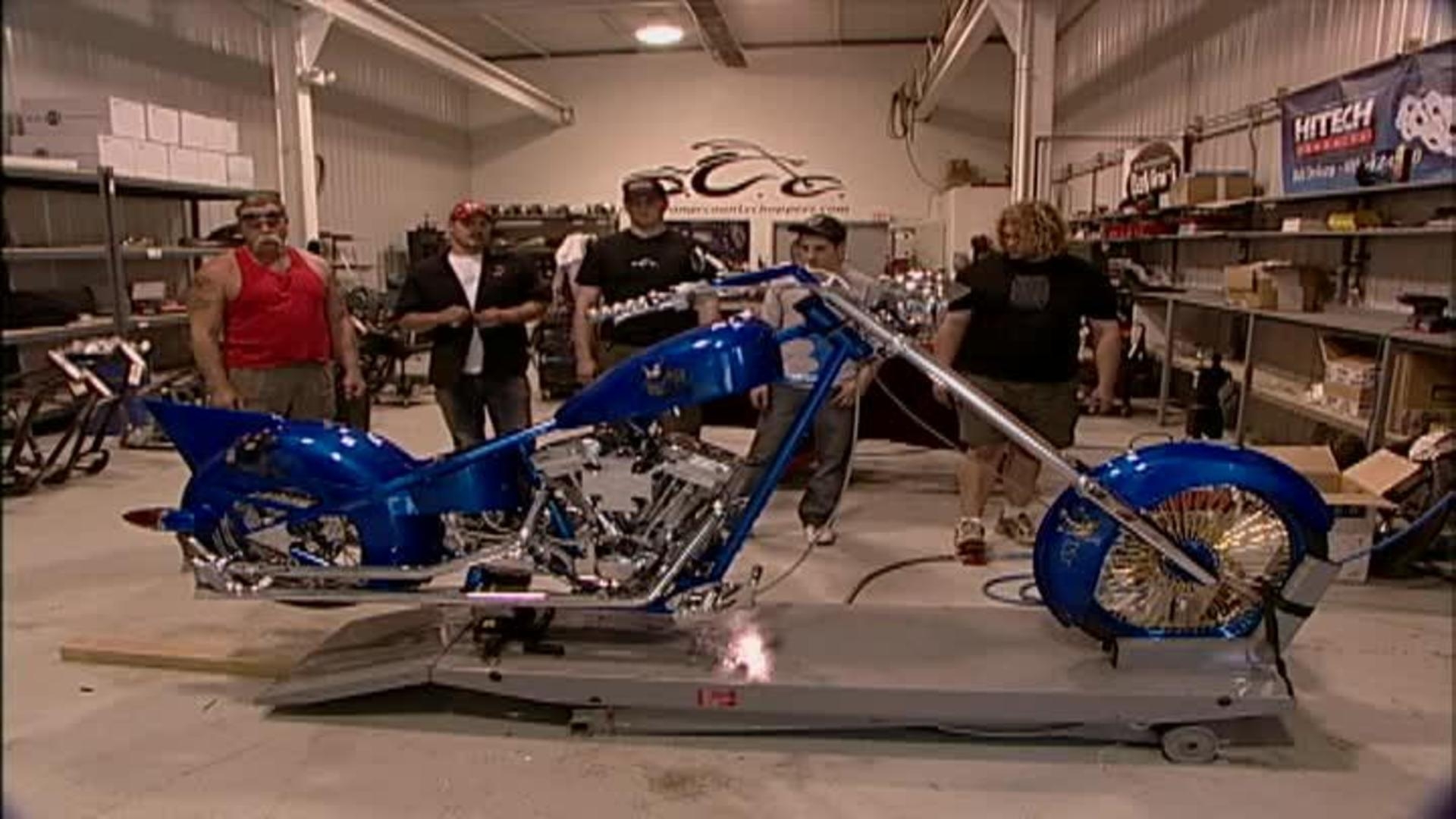 american chopper mikey's bike