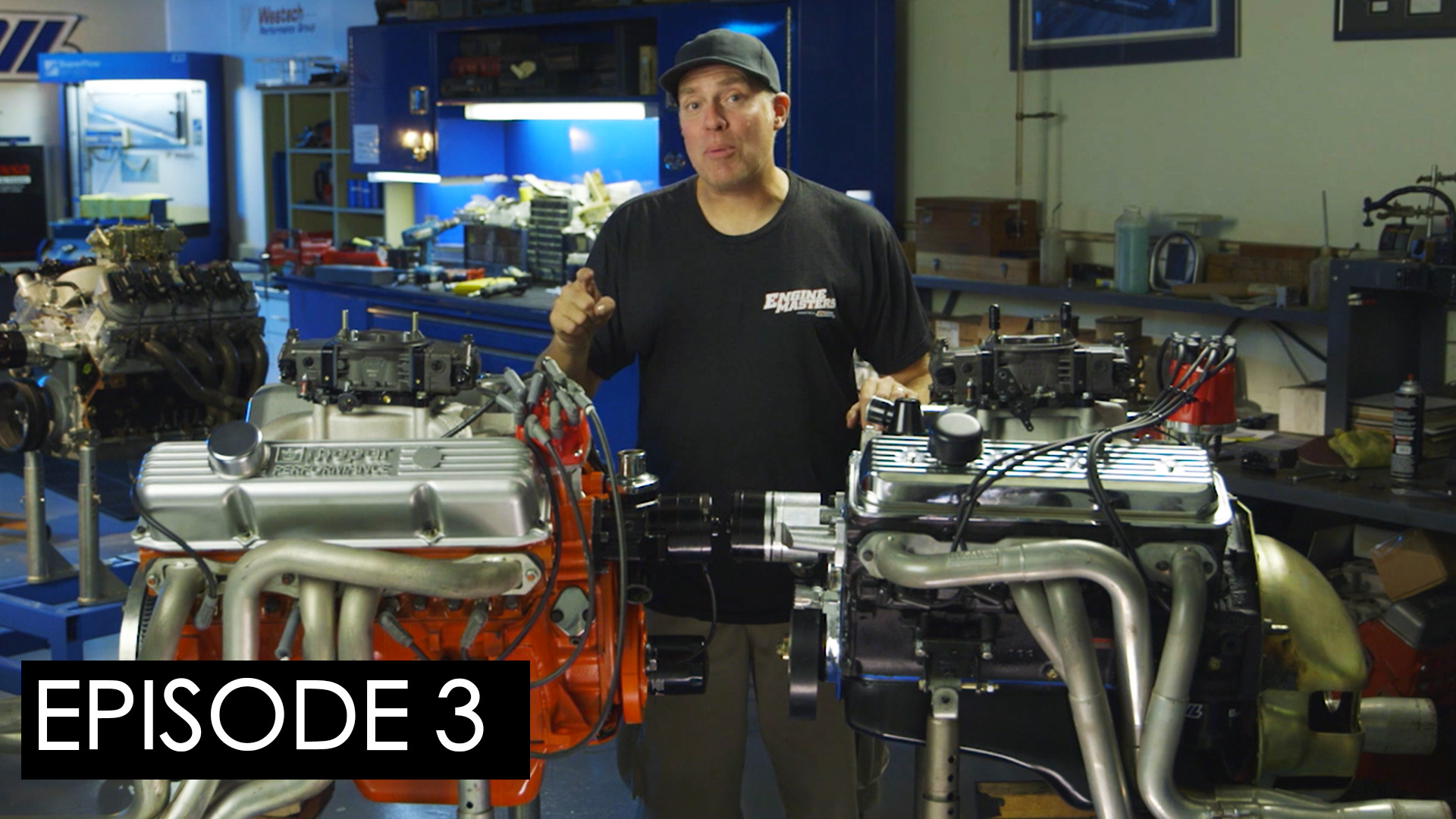 Engine Masters 1, Episode 3 383 Chevy vs. 383 Mopar! MotorTrend