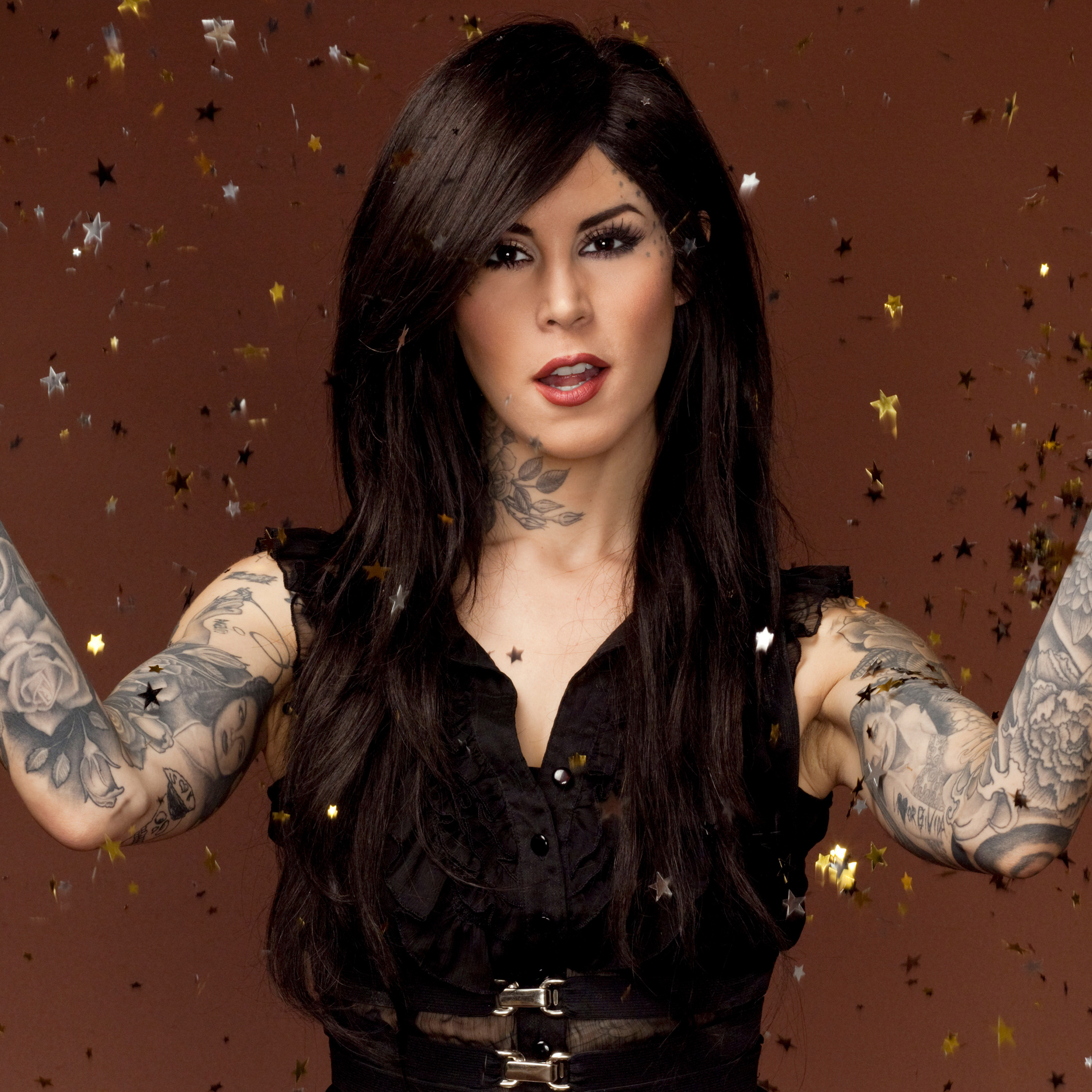 ** FILE ** Kat Von D, star of the tattoo reality TV show 