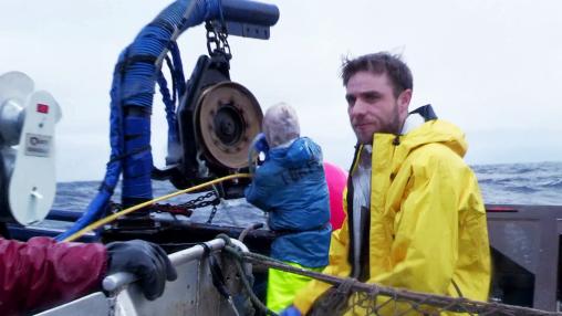 The Wizard Sails Right Up to the Ice Park . Deadliest Catch #Sea