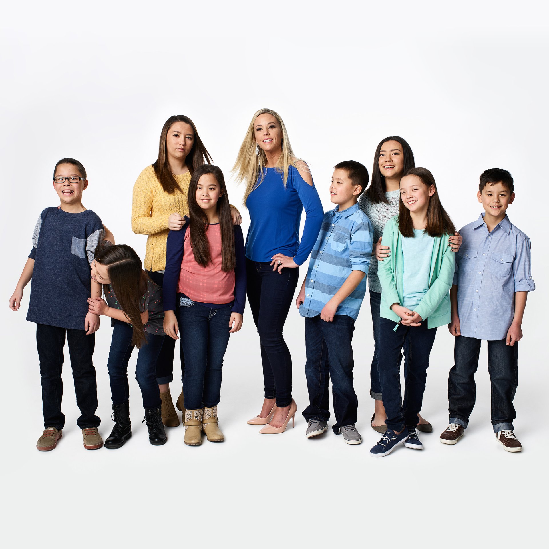 Are Jon and Kate Plus 8's kids really only 1/4 Korean, cause they look
